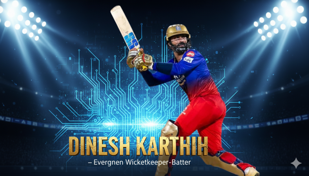 Dinesh Karthik – Evergreen Wicketkeeper‑Batter