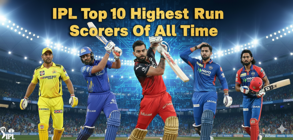 IPL Top 10 Highest Run Scorers Of All Time