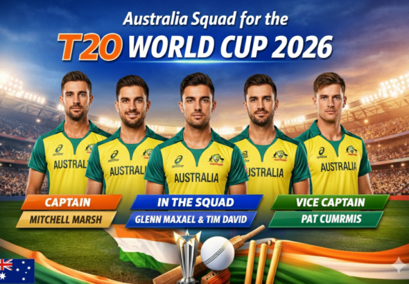 Australia Squad for T20 World Cup 2026