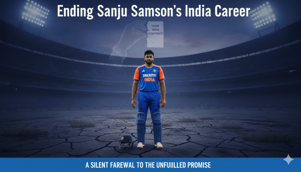 Ending Sanju Samson India Career