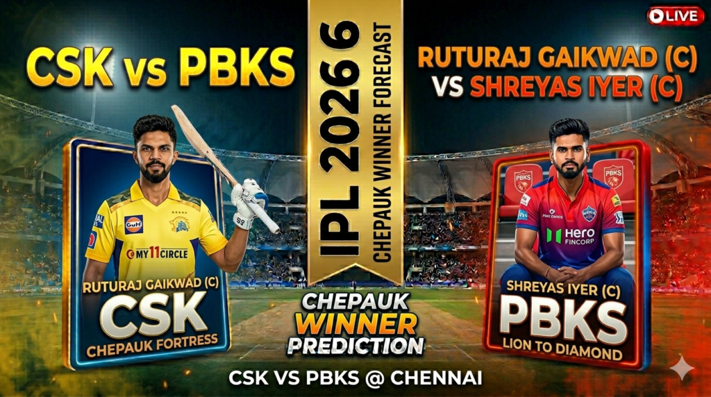 CSK vs PBKS Match Prediction