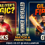 PBKS vs GT Match Winner Prediction
