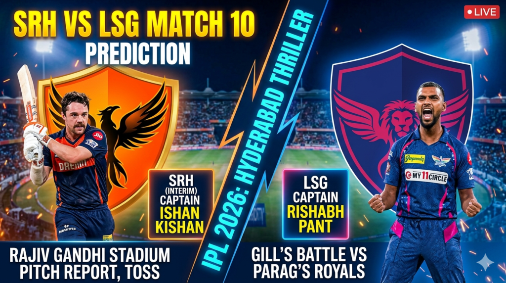 SRH vs LSG Match Prediction